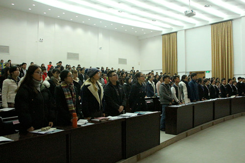 我院团校培训班开班典礼现场(二)